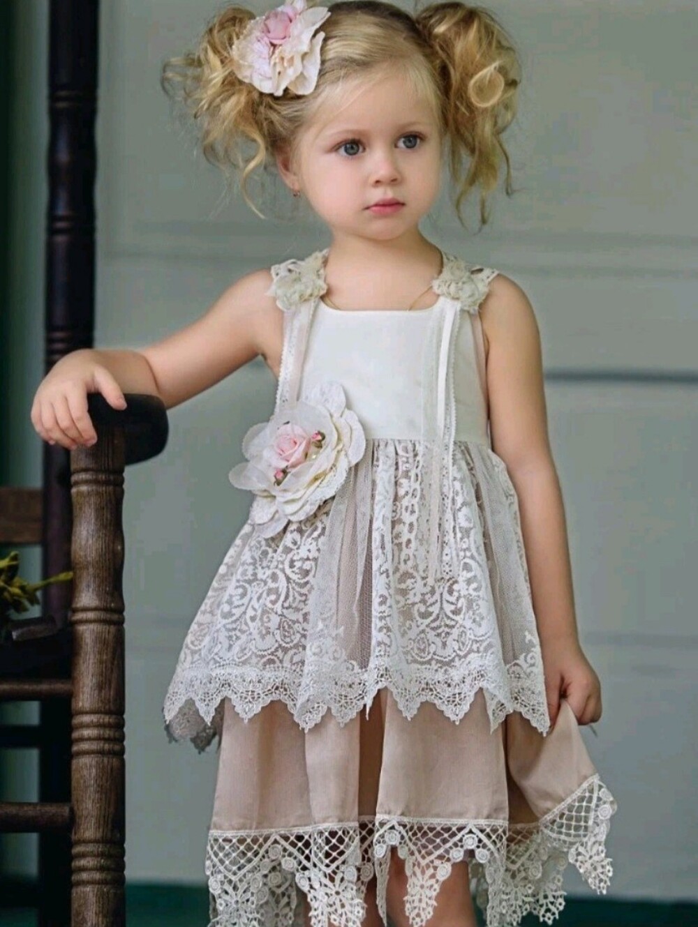 Dollcake "Vintage Film" Dress Size 8 (Flowergirl dress)
